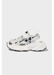 Defacto Boy's Flat Sole Velcro Sports Shoes D8480A825Sm