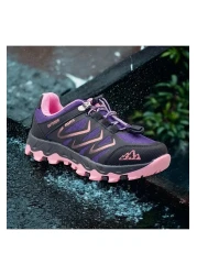 JOJO KIDS Girl's Waterproof Sports Shoes, Smart Rubber Laces, Anti-Skid Sole Sneaker, Orthopedic Sole