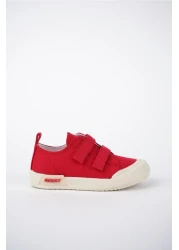 McDark أحذية رياضية لتقويم العظام مضاءة من الكتان الأحمر للأطفال