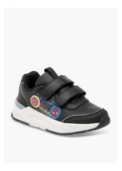 MARVEL Spider-Man Embossed Sneakers with Hook and Loop Closure