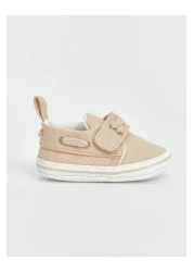 LC Waikiki Steps Ecru Velcro Baby Boy First Step Shoes