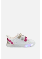 Vicco Sun Light Girl's White/fuchsia Sneaker