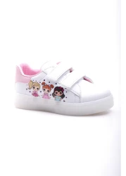 Süperland female child sport shoes child sneakers female child lighted sports shoes lol children's shoes