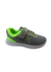 Kinetix REBOUND 1FX Gray Boys' Running Shoes100586005