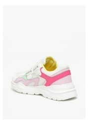 Little Missy حذاء رياضي مزود بشريط فيلكرو وإغلاق