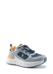 U.S. Polo Assn. Santana Jr 5Fx Gray Boy's Sneakers