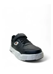 Cool Prax Orthopedic Lightweight Boy's Black Sneaker