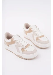 pasyone Children's Beige Casual Shoes