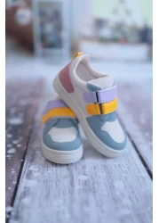 macco shoes Unisex Colorful Velcro Kids Baby Sneakers