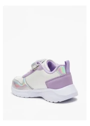 Flora Bella by Shoexpress Panelled Sneakers with Hook and Loop Closure