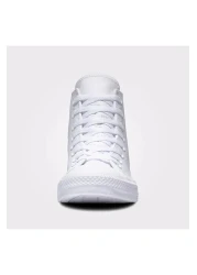 archiepet Plain White Unisex's Hi Top Anti-Slip Sole Youth Sports Sneakers