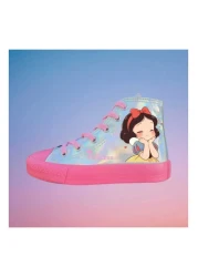 bhk desing Joyful Premse Printed Pink Sole Hologram Girl Sneakers Sneaker