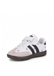 Tuğba Ortopedi 104 حذاء رياضي للفتيات باللون الأبيض/الأسود