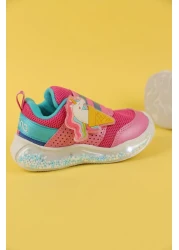Dudino حذاء رياضي باوي وردي دودينو آيس كريم للبنات - مقاس 25-37