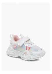 Flora Bella by Shoexpress حذاء رياضي بطبعة أومبري من فلورا بيلا مع قفل بخطاف وحلقة