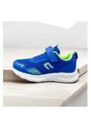 JOJO KIDS Boy's Orthopedic Sole Velcro Sports Shoes, Mesh Running Sneaker