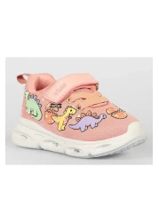Vicco Dino Lighted Orthopedic Children's Sports Shoes Pudra