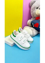 Nstil حذاء رياضي رجالي باللون الأخضر - خياطة فيلكرو، نعل سميك، حذاء رياضي مريح وخفيف الوزن 525pf