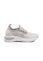 WALKWAY Ravello-f Black Ornamental Laced Mesh Children's Sports Shoes