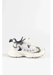 Vicco حذاء فيكو تاغ للأولاد باللون الأبيض من الفيلون