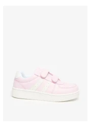 Flora Bella by Shoexpress Panelled Sneakers with Hook and Loop Closure