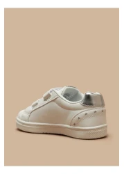 Flora Bella by Shoexpress Panelled Sneakers with Hook and Loop Closure