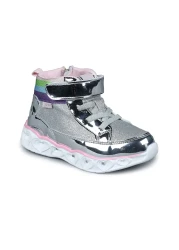 Jump 26962 Velcro Silver Color - Pink Girl's Sneaker Casual Sports Shoes