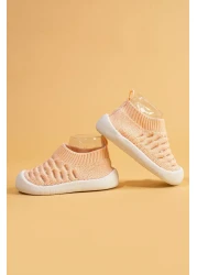 Madamra Pink Kids Baby First Step Shoes