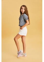 Vicco Corn Basic Girls Preschool White/Pink Sneakers