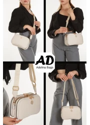 Adelina Bags Clover Detailed Women's Shoulder Bag - Cross Strap