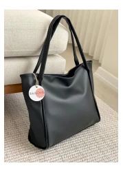 BAGLOVİS Large Size Soft Leather Women's Bag En42 Uzn28