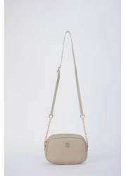 Pierre Cardin Print Sand Beige Women's Shoulder Bag 05PO22Y1543