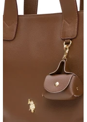 U.S. Polo Assn. A.Brown Women's Shoulder Bag Us25598