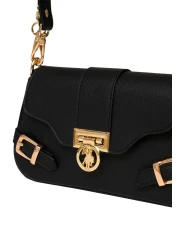 U.S. Polo Assn. Us25133 Model Black Women's Shoulder Bag