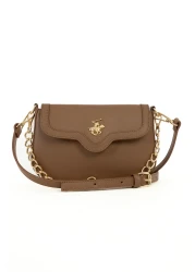 Beverly Hills Polo Club حقيبة كتف نسائية تان 05BHPC8039