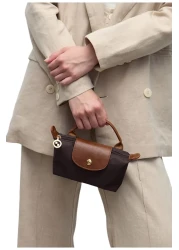 Timeless Le Pliage XS Pounch Canvas Pouch Women's Hand and Shoulder Bag