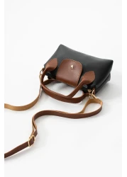 Judour Bags حقيبة يد وكتف نسائية صغيرة الحجم بمقبض من الجلد الصناعي