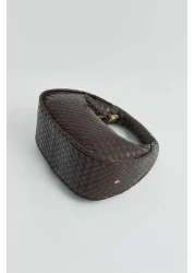 Suud Collection Brown Joli Mini Leather Bag