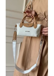 Just Polo حقيبة كتف و يد نسائية قماش بولو