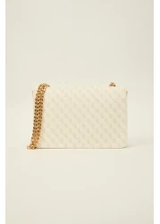 Ted Baker حقيبة كتف بحزام سلسلة مائلة