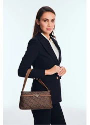 U.S. Polo Assn. Us24501 Model Women's Shoulder Bag - Brown