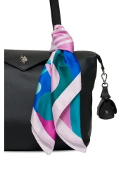U.S. Polo Assn. Women's Shoulder Bag with Black Scarf Us25597 Online Exclusive