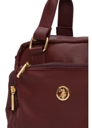 U.S. Polo Assn. Claret Red Women's Shoulder Bag Us3245 Online Exclusive