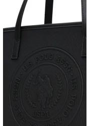 U.S. Polo Assn. Black Women's Shoulder Bag Us25678