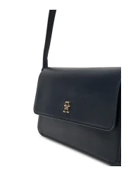 Tommy Hilfiger حقيبة كتف نسائية بسحاب قابلة للتعديل AW0AW17219-