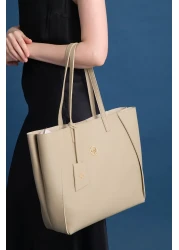 Garbalia Sofia Large Size Women's Shoulder Bag - Magnet Closure, Wide Zipper Compartment