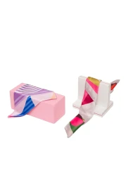 U.S. Polo Assn. حقيبة كتف نسائية من K.grey مع وشاح Us25597 حصريًا عبر الإنترنت