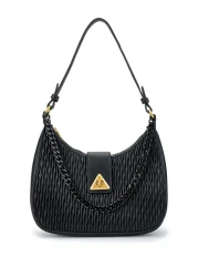 Tamer Tanca Women's Vegan Black Shoulder Bag