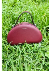 torime Small Size Double Compartment Women's Hand & Shoulder Bag