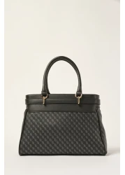 Ted Baker حقيبة يد سوداء دوريك مونوغرام 240412